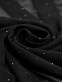 Сетка-стрейч со стразами